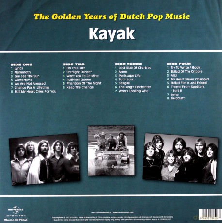 Kayak: Golden Years Of Dutch Pop [Winyl]