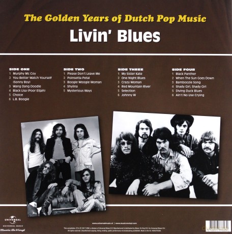 Livin' Blues: Golden Years Of Dutch Pop [Winyl]