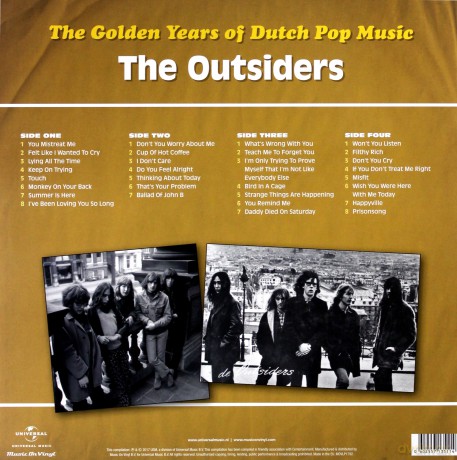 Outsiders: Golden Years Of Dutch Pop [Winyl]