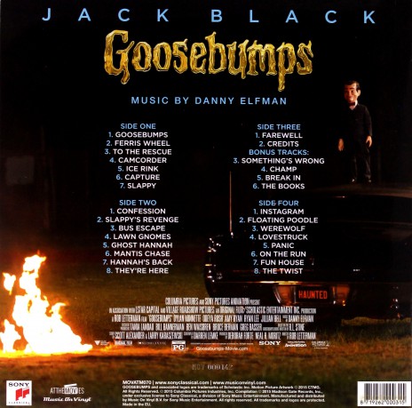 Goosebumps soundtrack [Winyl]