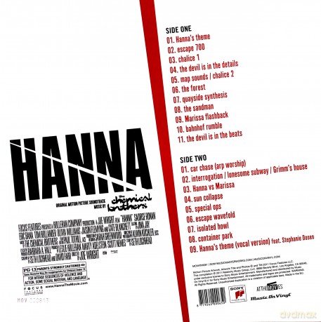 Hanna (CHEMICAL Brothers) soundtrack [Winyl]