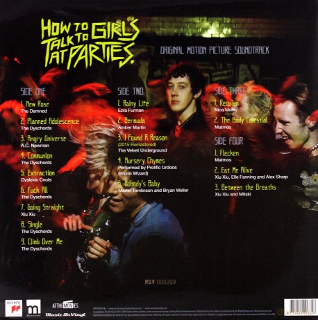 How To Talk To Girls At Parties soundtrack (Jak rozmawiać z dziewczynami na prywatkach) [Winyl]