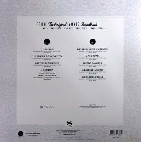 Il Bidone soundtrack [Winyl]