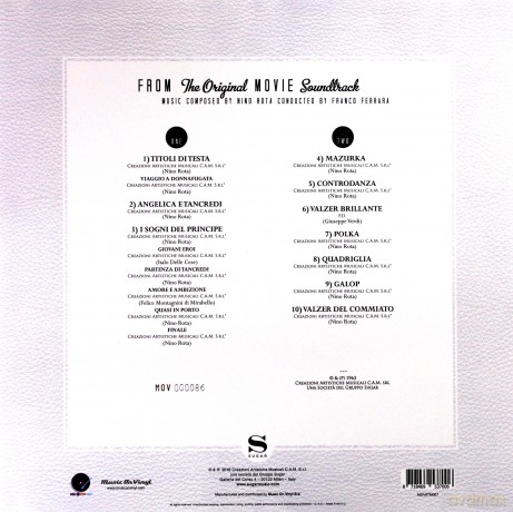 Il Gattopardo soundtrack [Winyl]