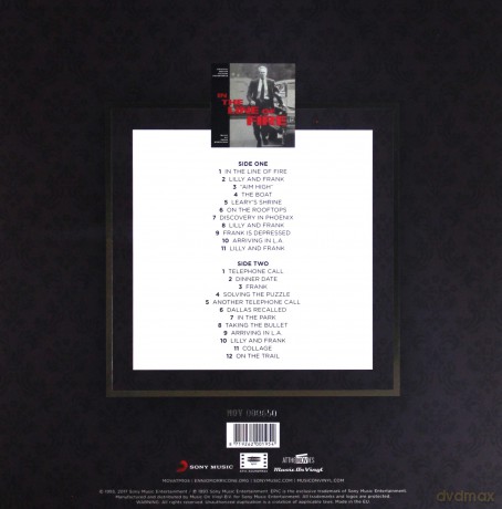 In The Line Of.. soundtrack (Ennio Morricone) [Winyl]