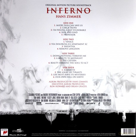 Inferno soundtrack [Winyl]