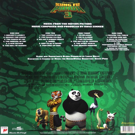 Kung Fu Panda 3 soundtrack [Winyl]