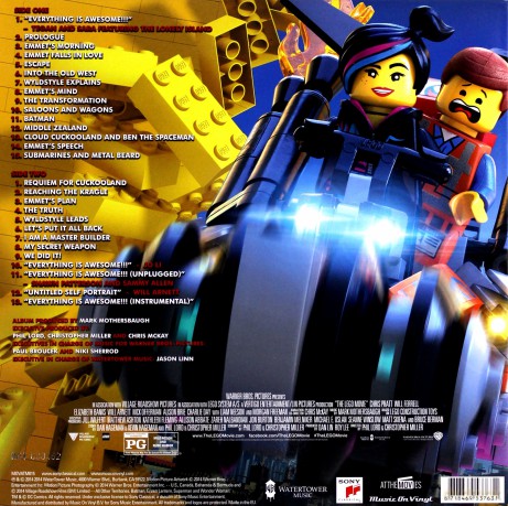 Lego Movie (Deluxe) soundtrack [Winyl]