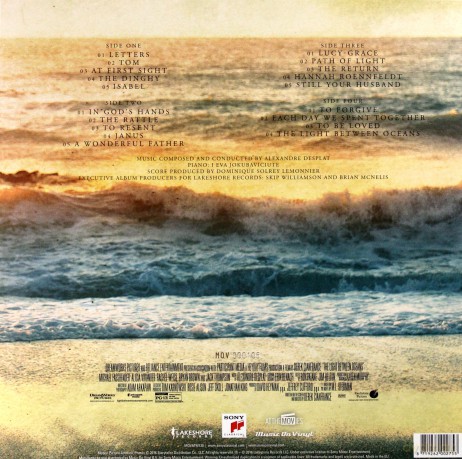 Light Between Oceans soundtrack [Winyl]