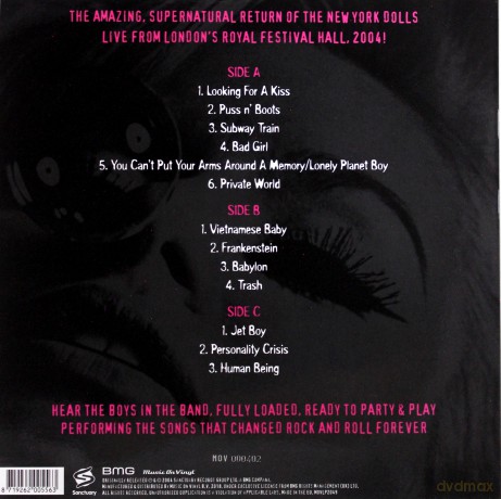 New York Dolls: Live From Royal Festival [Winyl]