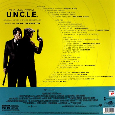 Man From U.N.C.L.E. soundtrack [Winyl]