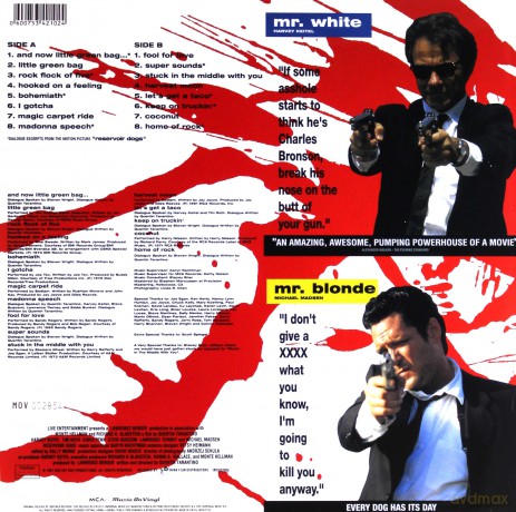 Reservoir Dogs soundtrack [Winyl]