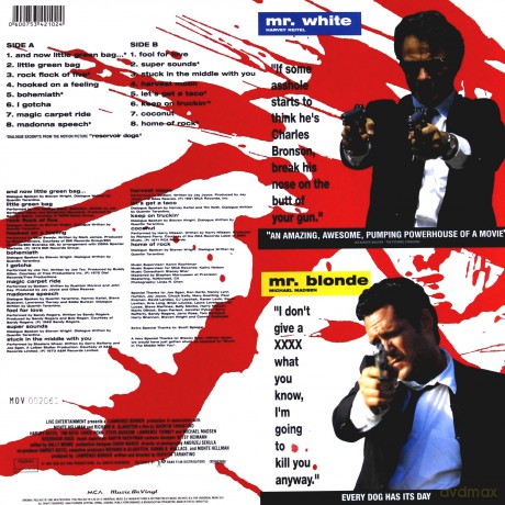 Reservoir Dogs soundtrack [Winyl]