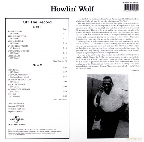 Howlin' Wolf: Rockin' Chair Album [Winyl]