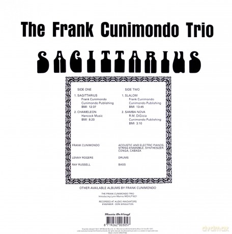 Frank -Trio- Cunimondo: Sagittarius [Winyl]