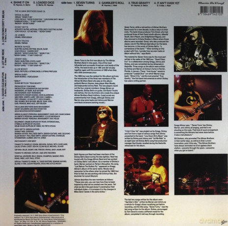 Allman Brothers Band: Seven Turns [Winyl]