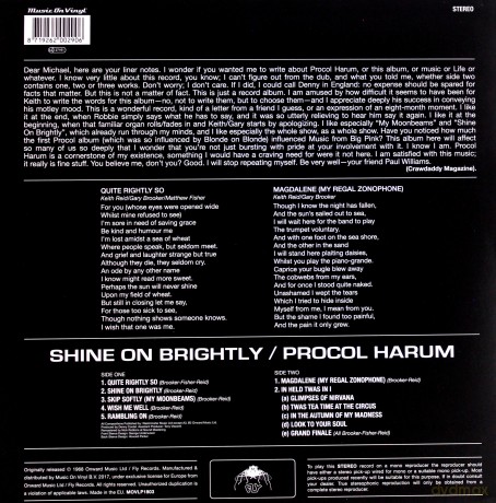 Procol Harum: Shine On Brightly [Winyl]