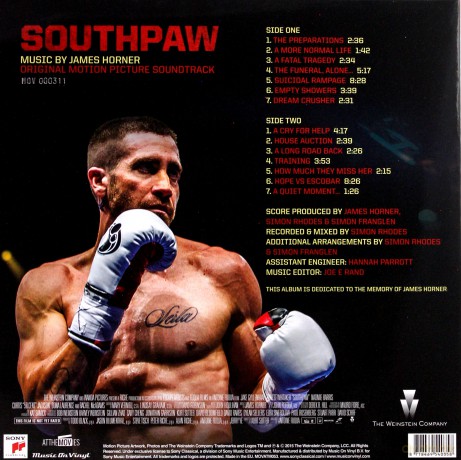 Southpaw soundtrack [Winyl]
