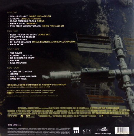 Space Between Us soundtrack [Winyl]