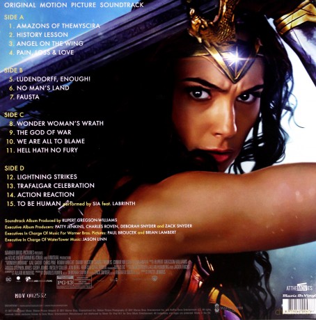 Wonder Woman soundtrack (Rupert Gregson-Williams) [Winyl]