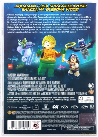 LEGO DC Super Heroes: Aquaman - Przebudzenie Atlantydy [DVD]