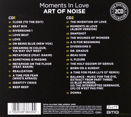 Art Of Noise: Moments In Love [2CD]