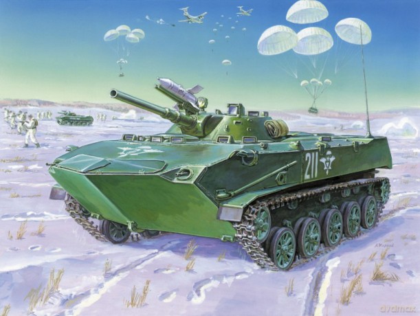 BMD-1 Soviet airborne fighting vehicle