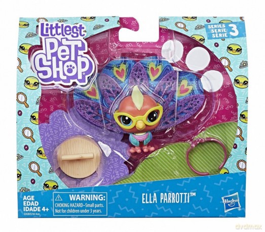 Littlest Pet Shop Zwierzaki Premium Ella Parroti [FIGURKA]