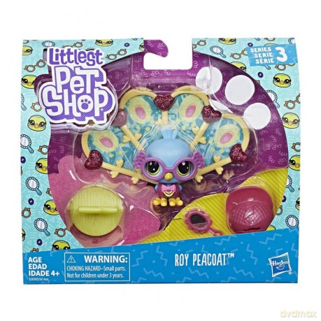 Littlest Pet Shop Zwierzaki Premium Roy Peacoat [FIGURKA]