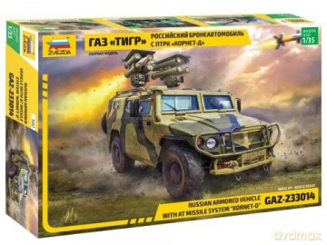 Model plastikowy Gaz Kornet