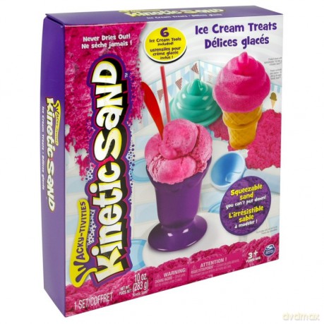 Piasek kinetyczny KINETIC SAND Zestaw tematyczny Lody