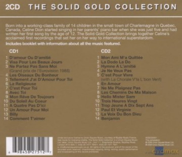 Celine Dion: The Solid Gold Collection [2CD]