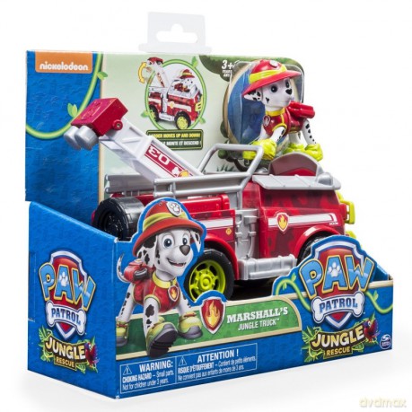 Pojazd specjalny z figurką Psi Patrol Jungle, Marshall [FIGURKA]