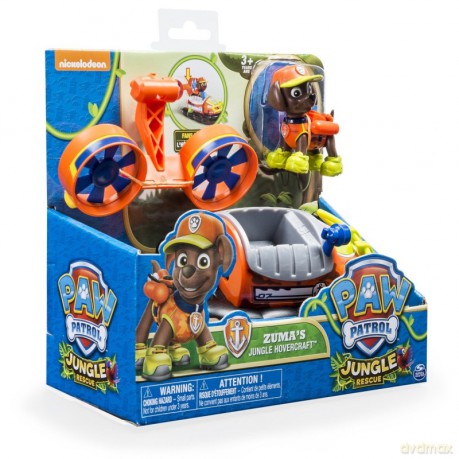 Pojazd specjalny z figurką Psi Patrol Jungle, Zuma [FIGURKA]