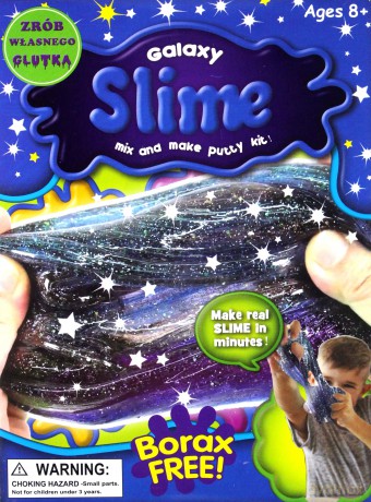 Slime zestaw średni tęczowy