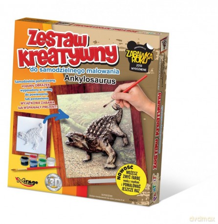 Zestaw kreatywny Dino - Ankylosaurus