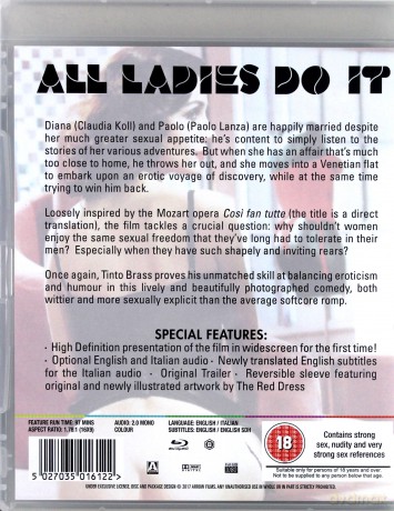 All Ladies Do It [Blu-Ray]
