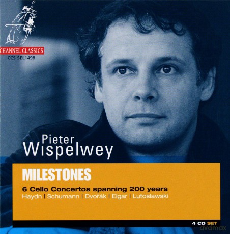 Pieter Wispelwey: Cello Concertos By Dvorak. Elgar. Haydn. Schumann. Lutoslawski [4CD]