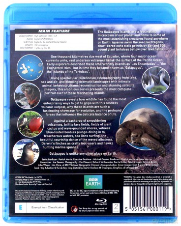 Galapagos (BBC) [Blu-Ray]