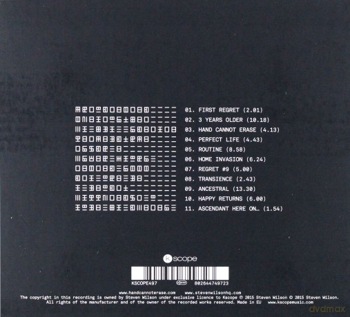 Steven Wilson: Hand.Cannot.Erase [CD]