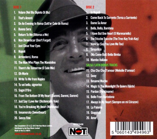 Dean Martin: Italian Love Songs [2CD]