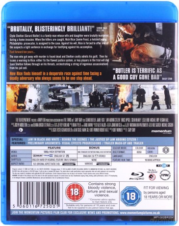 Law Abiding Citizen [Blu-Ray]