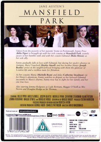 Mansfield Park [DVD]