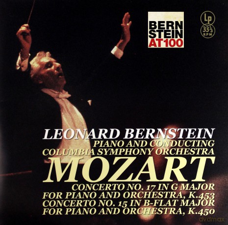 Leonard Bernstein: Mozart - Piano Concerto 15 &17 [Winyl]