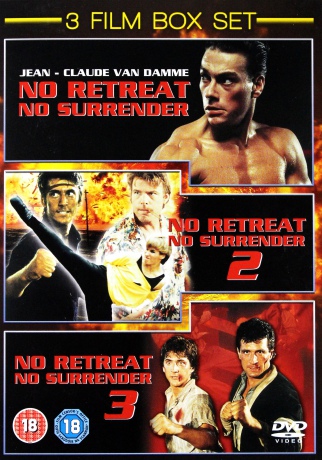 No Retreat, No Surrender 1-3 [3DVD]