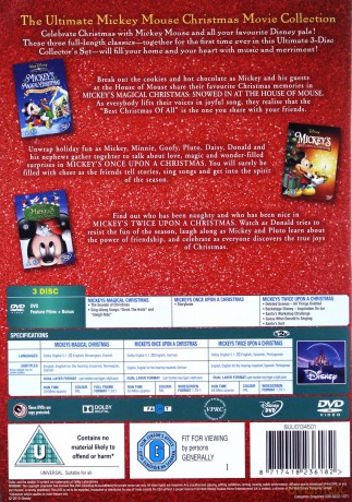 The Ultimate Mickey Mouse Movie Collection [3DVD]