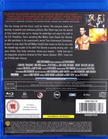 Timecop [Blu-Ray]