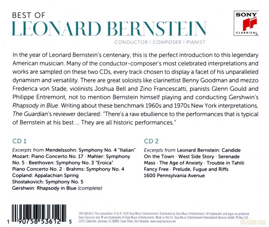 Leonard Bernstein: Best of Leonard Bernstein [2CD]