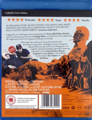 Beware Of Mr Baker [Blu-Ray]