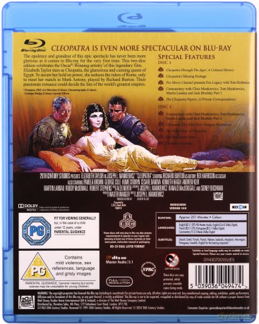 Cleopatra [2xBlu-Ray]